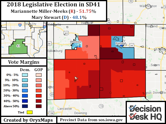 2018 Election Results in Iowa SD41