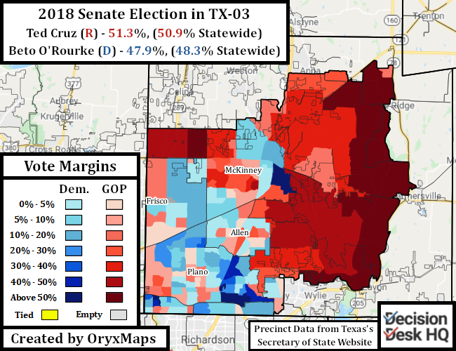 2018 Senate Election in TX-03