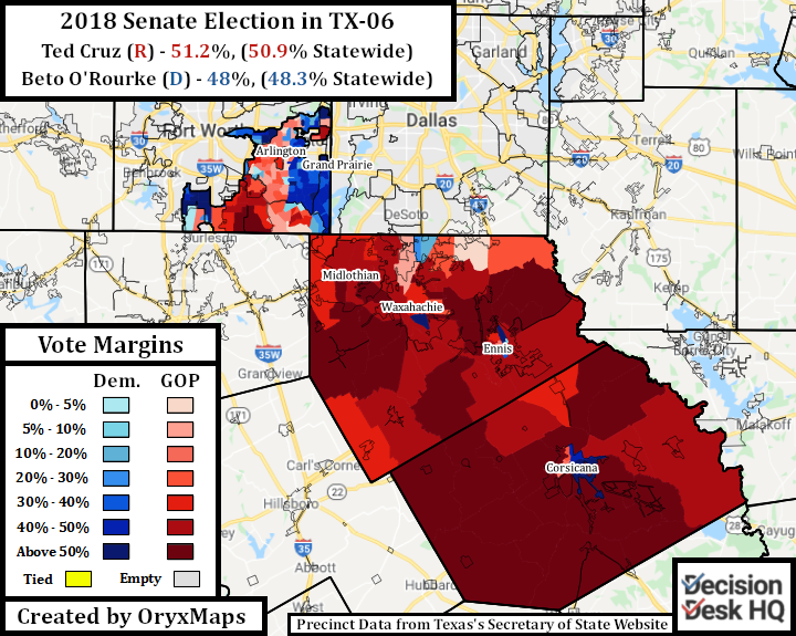 2018 Senate Election in TX-06