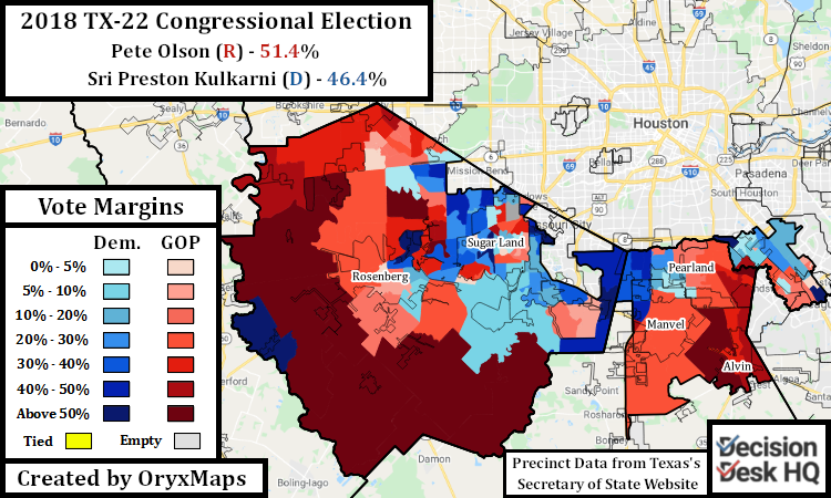 2018 Congressional Election in TX-22
