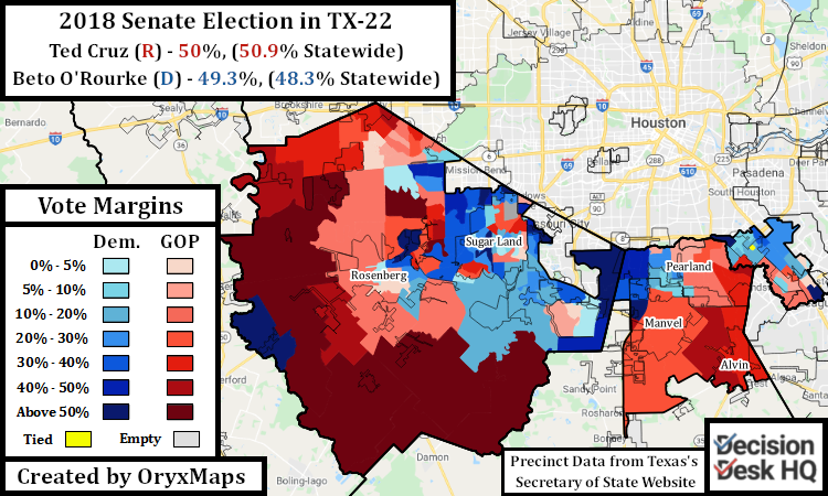 2018 Senate Election in TX-22