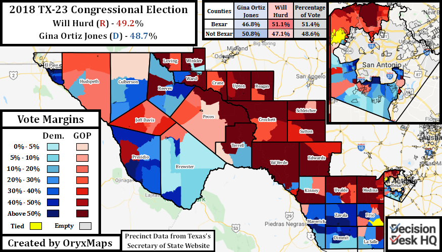 2018 Congressional Election in TX-23