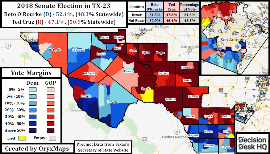2018 Senate Election in TX-23