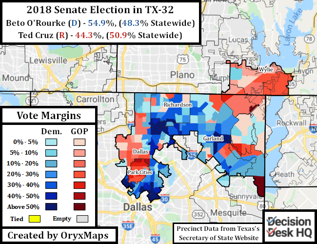 2018 Senate Election in TX-32