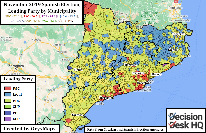 2019 November national Election in Catalonia 