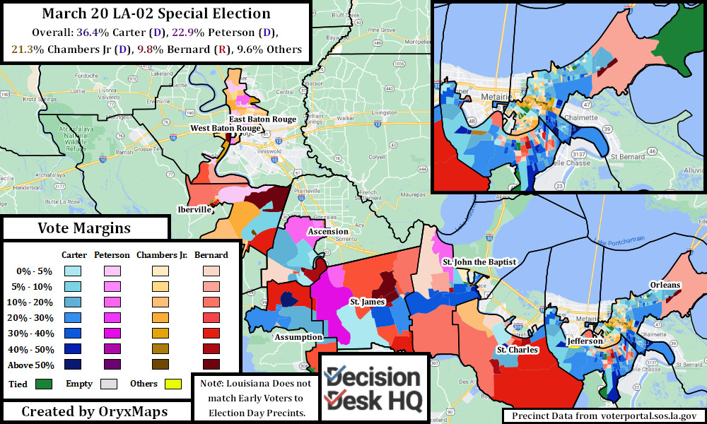 Results of the March 20 Special Election for LA-02