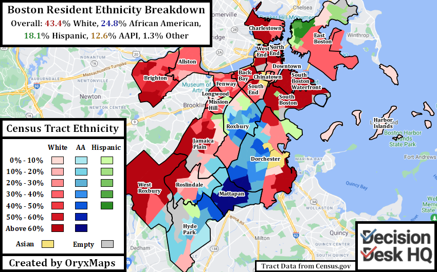Ethnic Map of Boston