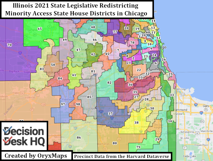 Chicago's Minority Access State House Districts