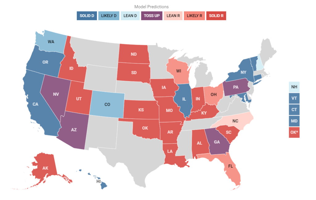 DDHQ's 2022 Midterm Model: The Final Projections - Decision Desk HQ